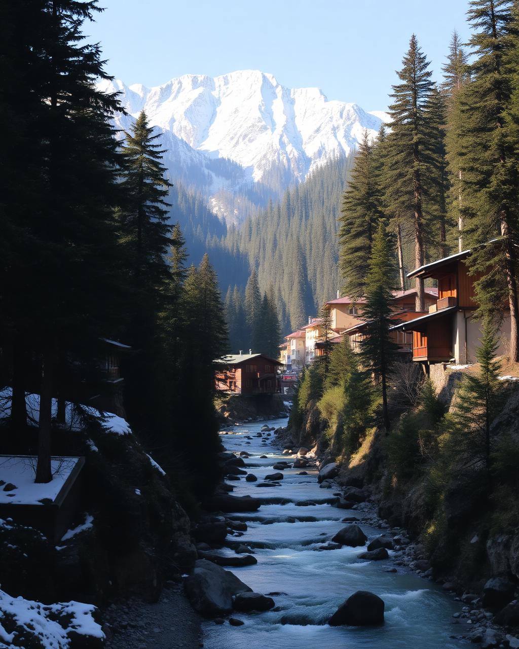 Himachal valley near Manali